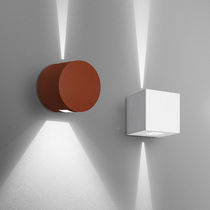 Contemporary wall light / outdoor / cast...