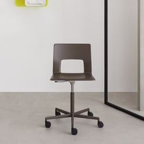 Contemporary chair / polyurethane / steel...