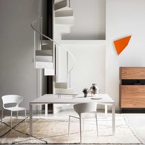 Contemporary table / wood / Fenix NTM® /...