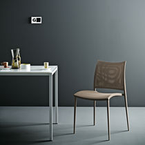 Contemporary chair / stackable / nylon /...