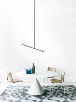 Contemporary chair / stackable / fabric...