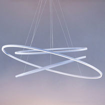 Pendant lamp / contemporary / metal / dimmable