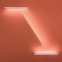 Contemporary wall light / aluminum / polycarbonate...