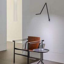 Contemporary wall light / painted aluminum...