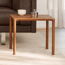 Contemporary side table / oak / oak base...