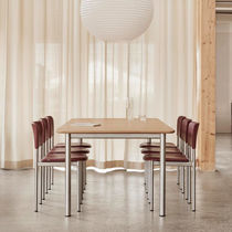 Contemporary dining table / oak / laminate...