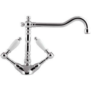 countertop double-handle mixer tap
