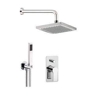 wall-mounted shower set