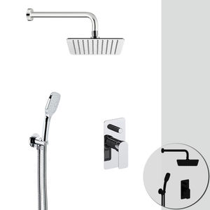 built-in shower set