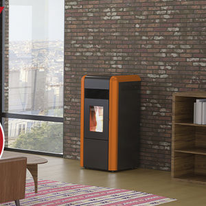 pellet boiler stove