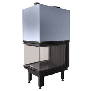 3-sided fireplace insert