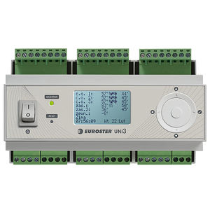 DIN rail heating controller / for ventilation systems