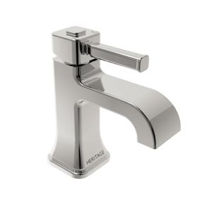 washbasin mixer tap / chromed metal / bathroom / 1-hole