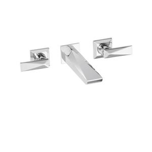 double-handle washbasin mixer tap