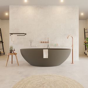 oval bathtub