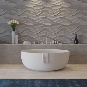 round bathtub