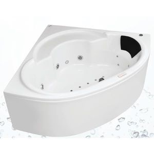corner bathtub / PMMA / whirlpool