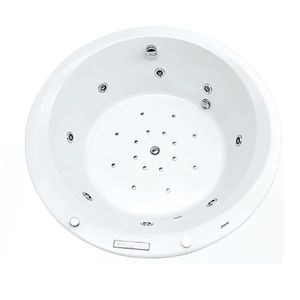 round bathtub