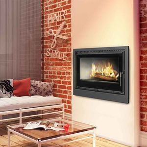 wood-burning fireplace insert 1