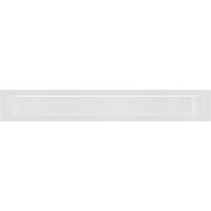 steel ventilation grill / linear / for air supply and exhaust / heating