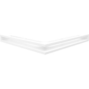 steel ventilation grill / linear / for air supply and exhaust / heating