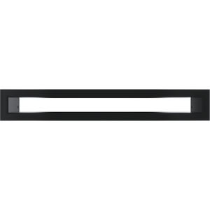 steel ventilation grill / linear / for air supply and exhaust / heating