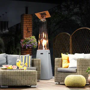 Floor-mounted patio heater - UMBRELLA/BS/C/G30/30MBAR/S/ZE ...