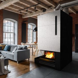 corner fireplace insert