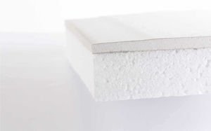 expanded polystyrene core two-component insulation board