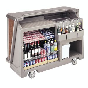 bar counter / polyethylene / upright