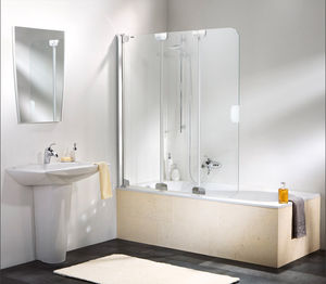 folding bath screen / tempered glass
