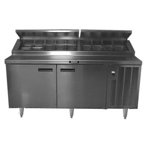stainless steel prep table