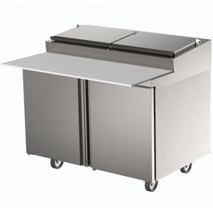stainless steel prep table