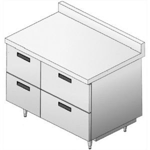 stainless steel prep table