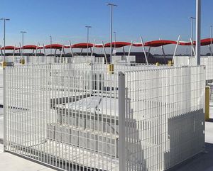 welded mesh fence
