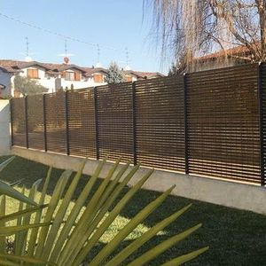 louvered fence