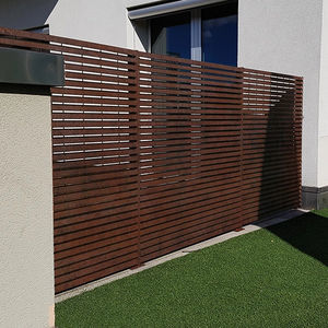 louvered fence