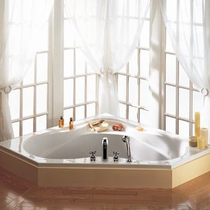 corner bathtub