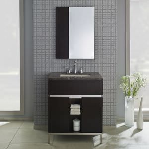 wall-mounted medicine cabinet