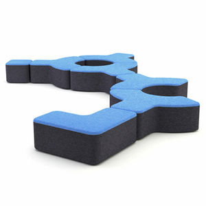 modular upholstered bench