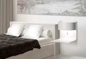 contemporary wall light / methacrylate / LED
