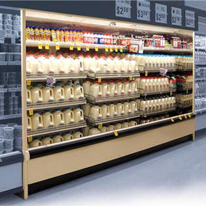 shelf refrigerated display case 1