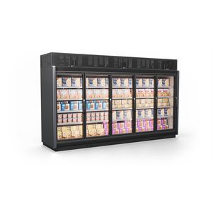 upright refrigerated display case
