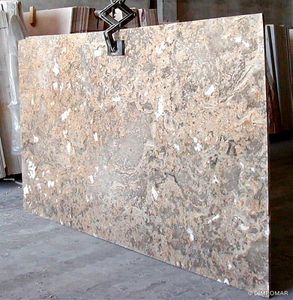 marble stone slab / sandblasted / polished / brushed