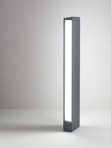 garden bollard light / contemporary / painted aluminum / polycarbonate