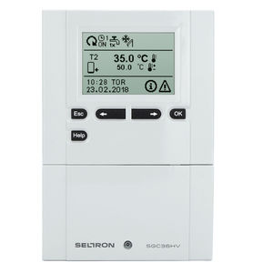 wall-mounted heating controller 1