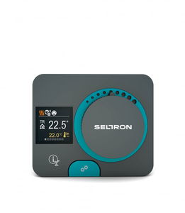 Wall-mounted heating controller - AHD20 - Seltron - for heating and cooling  / remote-controlled
