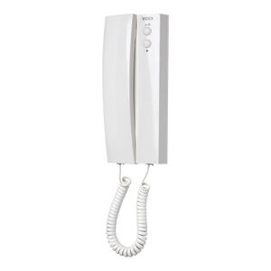 telephone-operated audio door intercom