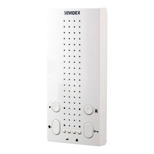 white audio door intercom