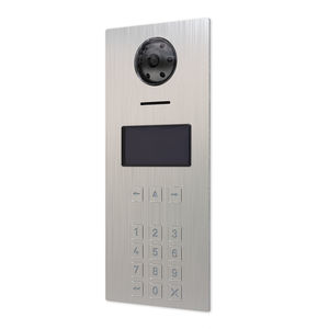 modular door station / vandal-proof / with camera / metal
